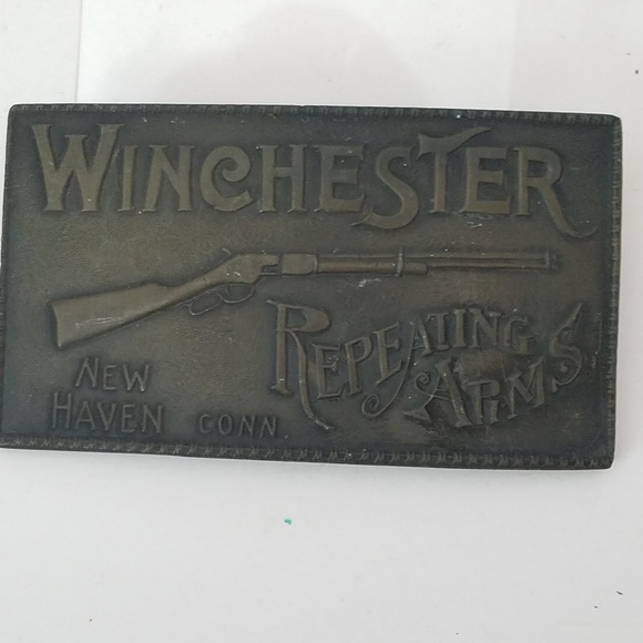 Winchester Other - Vtg 70's WINCHESTER REPEATING ARMS Gun Belt Buckle